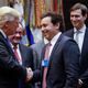 Ford CEO Mark Fields shakes hands with Trump at the president’s big meeting with automakers last week. Photo Credit: Getty Images